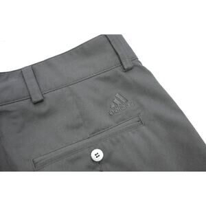 Adidas Golf Shorts ClimaLite Black Performance Pleated 10" INS Mens Sz 30